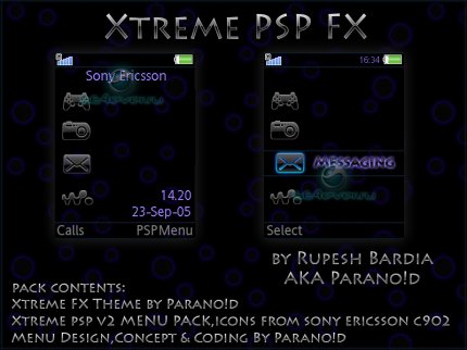 Xtreme PSP FX -    Sony Ericsson K790, K800, K810