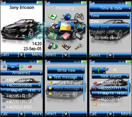 BMW M6 -     Sony Ericsson [320x240]