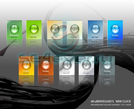 NewClock - Flash Wallpapers for Sony Ericsson [176220]