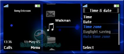 Walkman 3 - Theme +  Flash Menu for Sony Ericsson [176x220]