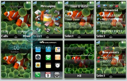 iPhone Mega Pack for Sony Ericsson [176x220]
