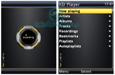 Gold Digger Skin for KD Player 0.8.6 - 0.9.5 [240x320]