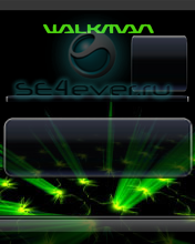 Green Lights - Skin for Walkman 2.0 Sony Ericsson [176x220] 