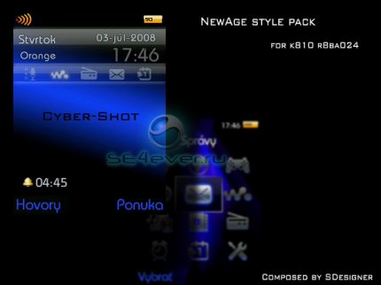 New Age Style - Mega Pack for Sony Ericsson K810