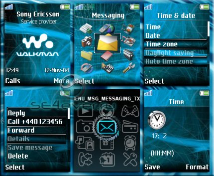 Digitize VS Aperture -   Flash menu  Sony Ericsson [176x220]