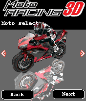 3D Moto Racing - Java   Sony Ericsson