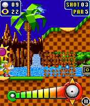 Sonic The Hedgehog Golf - java   SE