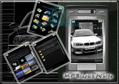M3 black-white -   Sony Ericsson [240x320]
