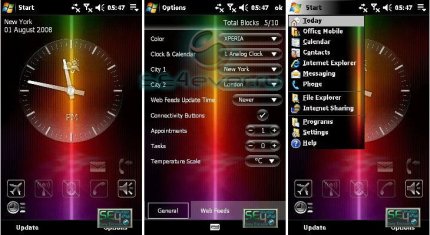   GSM/HSDPA- Sony Ericsson XPERIA X1 /  2