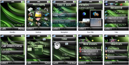 Mxplayer green -   Sony Ericsson [176x220]
