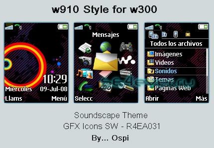 Soundscape Mini Pack for SE [128x160]