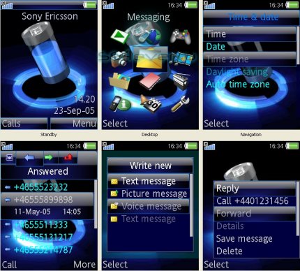 The Battery -    Sony Ericsson [240x320]