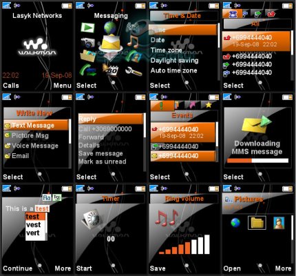 Walkman ExusTwist -   Sony Ericsson 176x220