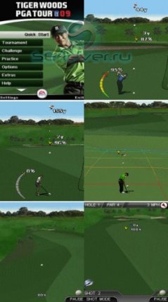 Tiger Woods PGA Tour 2009 - Java-  Sony Ericsson