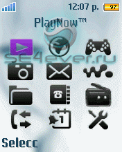 Spinnin - Menu Icons for Sony Ericsson [176x220]