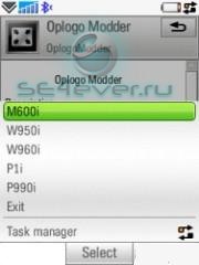 Oplogo Modder 1.35 By Gabika -   Sony Ericsson w950i