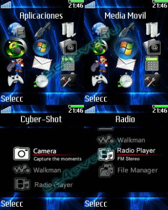 Walkman 3 - Menu Icons for Sony Ericsson [176x220]