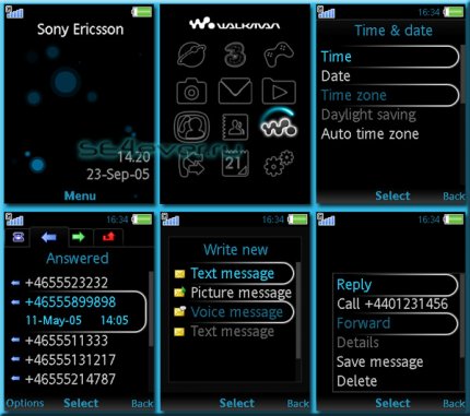 Orbit - Flash Theme 2.0 for Sony Ericsson [240x320]