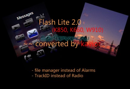 Dusk Setting - Flash Theme 2.0 for Sony Ericsson [240x320]