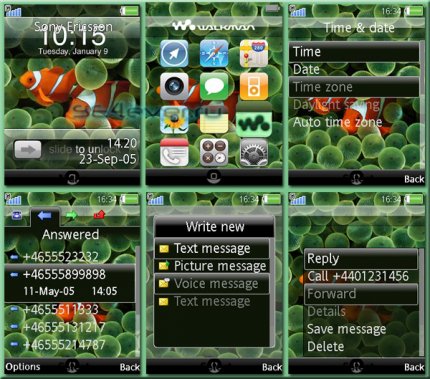 Iphone - Flash Theme 2.0 for Sony Ericsson [240x320]