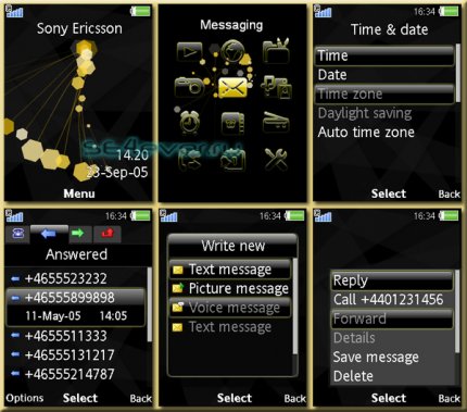 Compo - Flash Theme 2.0 for Sony Ericsson [240x320]