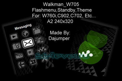 Walkman W705 - Flash Theme 2.1 for Sony Ericsson