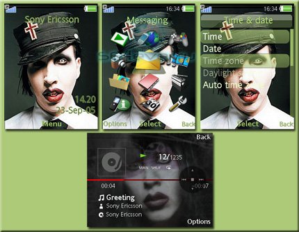 Marilyn Manson -   SE A200 + Media Skin 