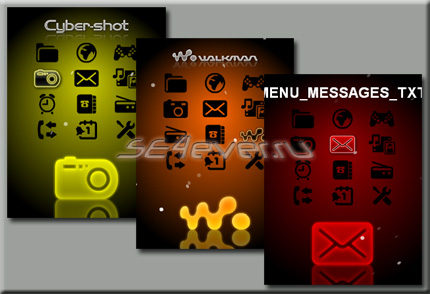 Slide In - Flash Menu 2.0 for Sony Ericsson
