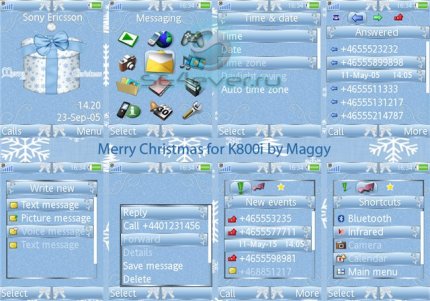 Merry Christmas -   Sony Ericsson [240x320]