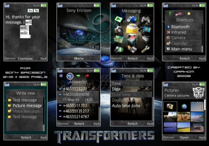 Transformers -   Sony Ericsson [240x320]