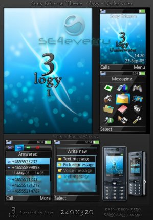 3logy - Underwater -   Sony Ericsson [240x320]