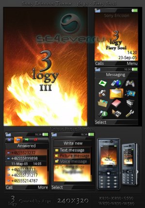 3logy - Fiery Soul -   Sony Ericsson [240x320]