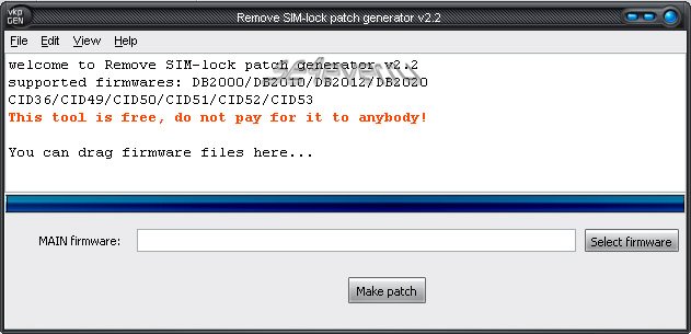 Remove Simlock Patch Generator V2 2