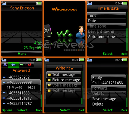 HTCDiamond vs Alfstrad - Theme & Flash Menu 2.1 for Sony Ericsson 