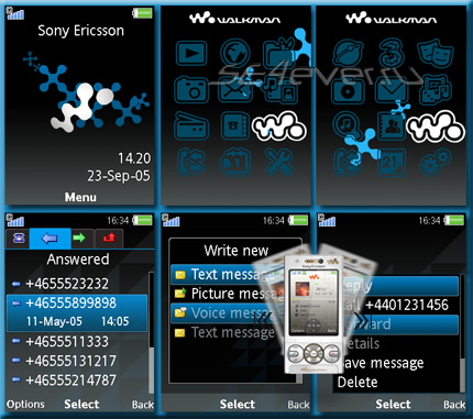 Isch - Flash Theme 2.1 for Sony Ericsson