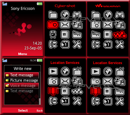 Passion vs WRed - Flash Theme 2.1 for Sony Ericsson