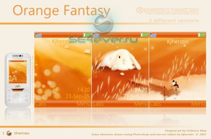 Orange Fantasy -   Sony Ericsson 176x220