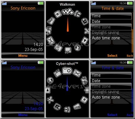 Circular - Theme & Flash Menu 2.0 for Sony Ericsson 240x320
