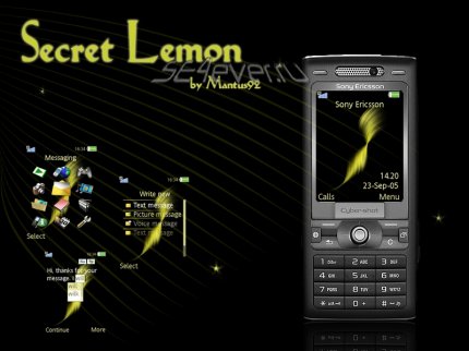 Secret Lemon -   Sony Ericsson 240320