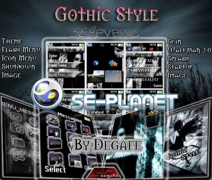 Super Pack Gothic Style 176x220