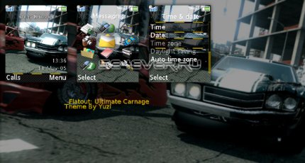 Flatout: Ultimate Carnage -   Sony Ericsson [176x220]
