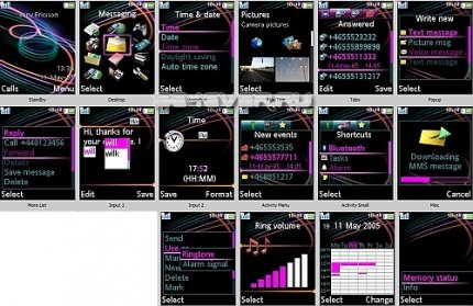 Techno speed -   Sony Ericsson 176x220