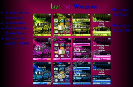 Live The Walkman - Modpack 128160