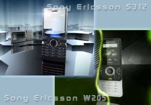 Sony Ericsson S312 & W205 Promo Videos
