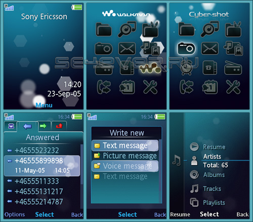 Forest Tale - Flash Theme 2.0 for Sony Ericsson