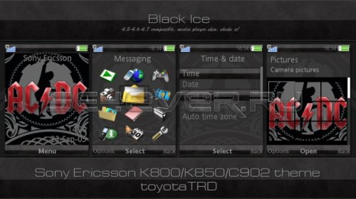 Black Ice -   Sony Ericsson [240x320]