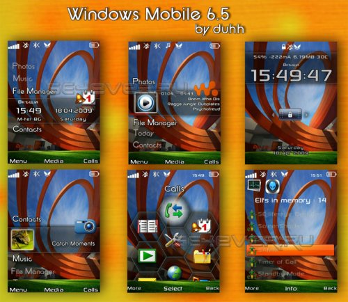 Windows Mobile 6.5 - Mega Pack For SE 240x320