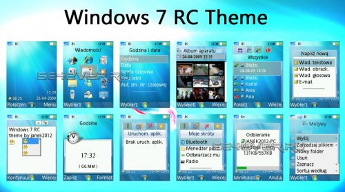 Windows 7 RC -   Sony Ericsson [240x320]