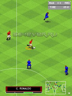 Manchester United Football 09 - Java   Sony Ericsson