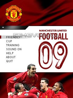 Manchester United Football 09 - Java   Sony Ericsson